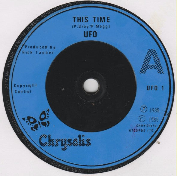 UFO (5) : This Time (7", Single)