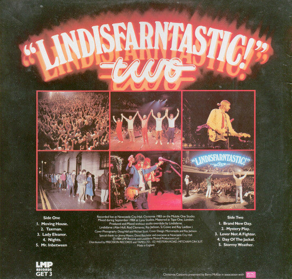 Lindisfarne : Lindisfarntastic! Two (LP, Album)