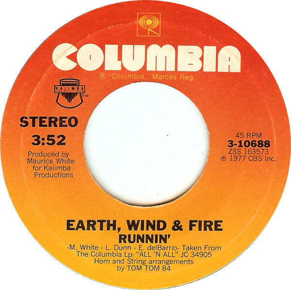 Earth, Wind & Fire : Fantasy (7", Single, Styrene, Ter)