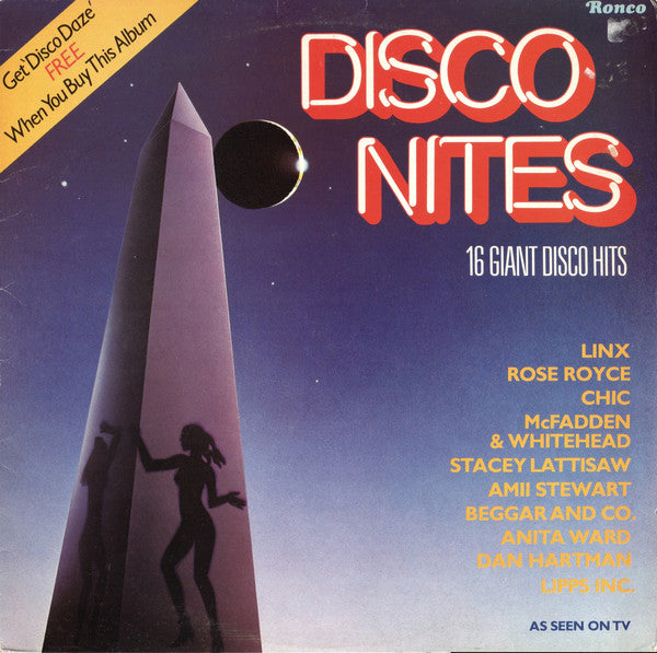 Various : Disco Nites (16 Giant Disco Hits) (LP, Album, Comp)