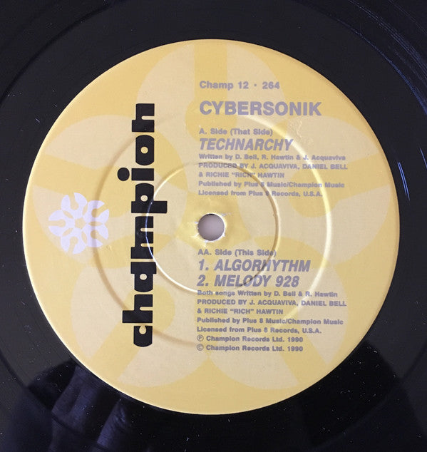 Cybersonik : Technarchy (12")