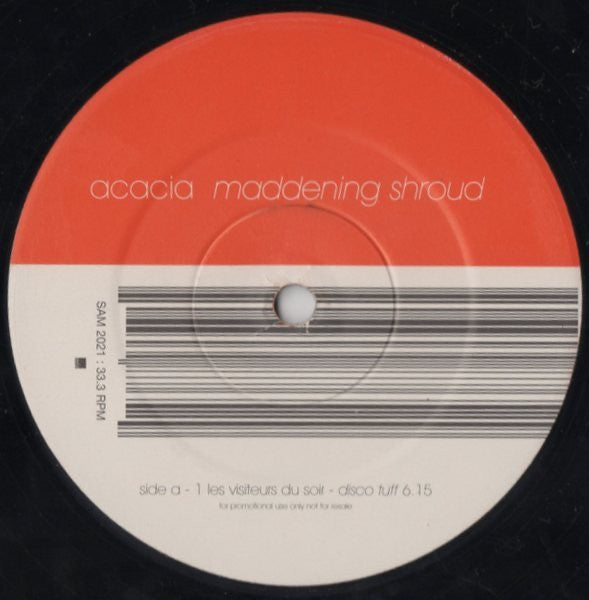 Acacia : Maddening Shroud (12", Single, Promo)