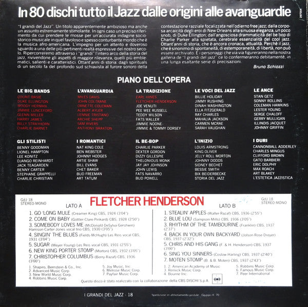 Fletcher Henderson : Fletcher Henderson (LP, Comp)