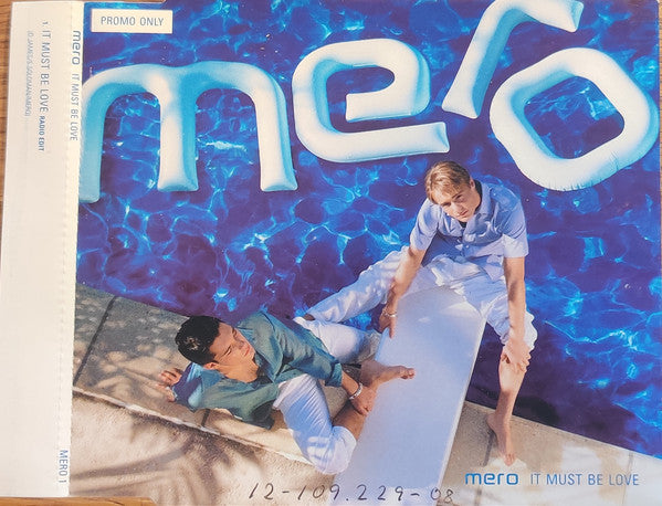 Mero : It Must Be Love (CD, Single, Promo)