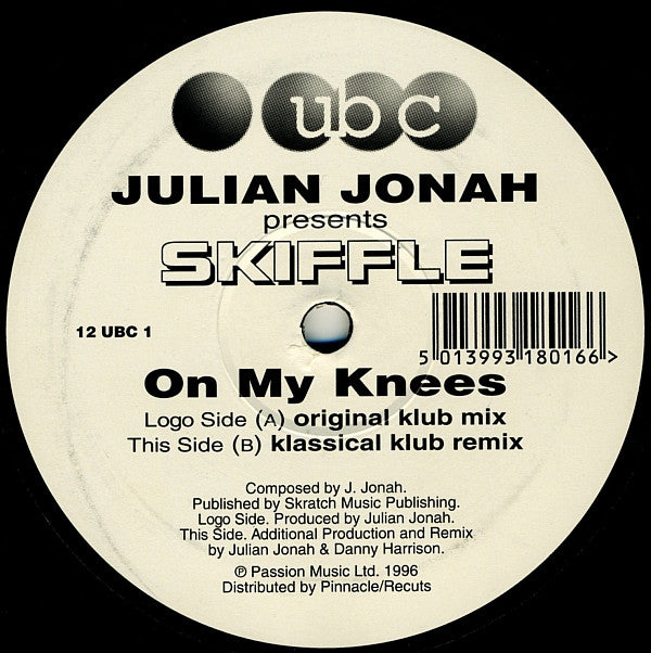 Julian Jonah presents Skiffle : On My Knees (12")