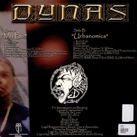 Dynas : My Biz / Urbanomics (12")