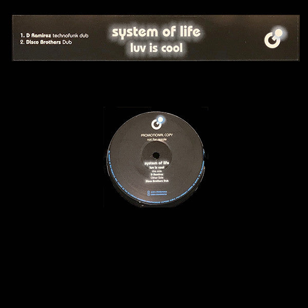 System Of Life : Luv Is Cool (12", Promo)