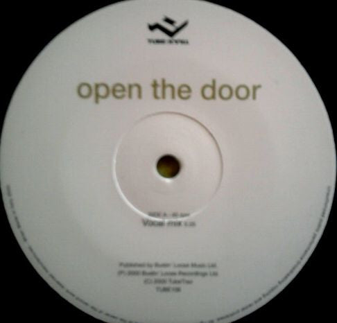 Unknown Artist : Open The Door (12")