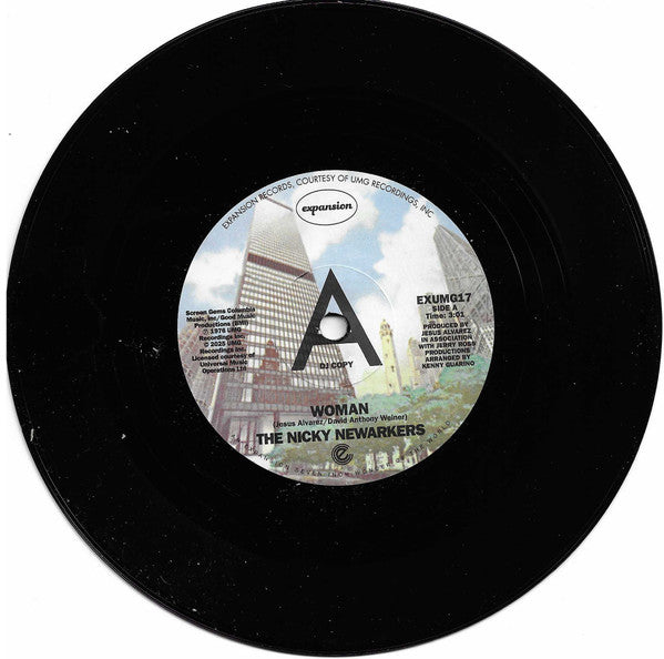 The Nicky Newarkers : Woman / Leave Me Or Love Me (7", Promo, RE)