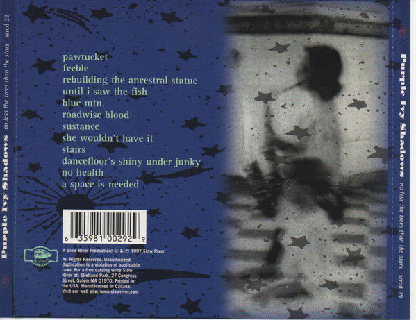 Purple Ivy Shadows : No Less The Trees Than The Stars (CD, Album)