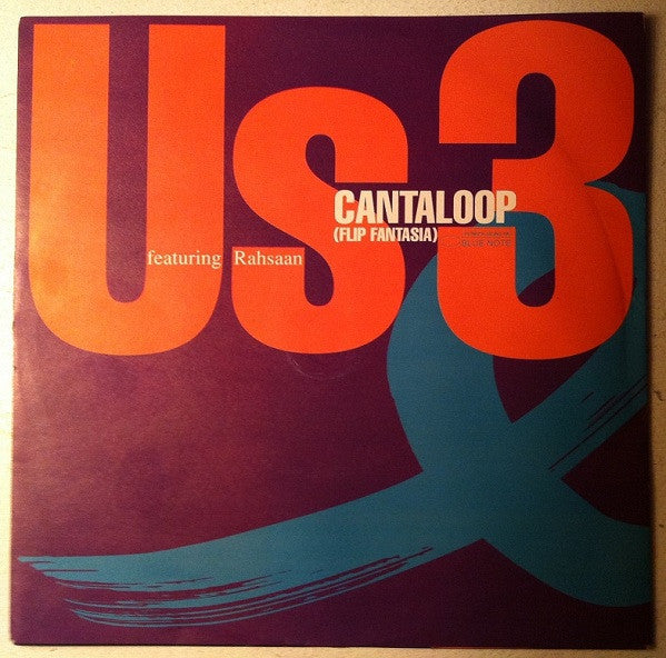 Us3 Featuring Rahsaan* : Cantaloop (Flip Fantasia) (7", Single, RE)