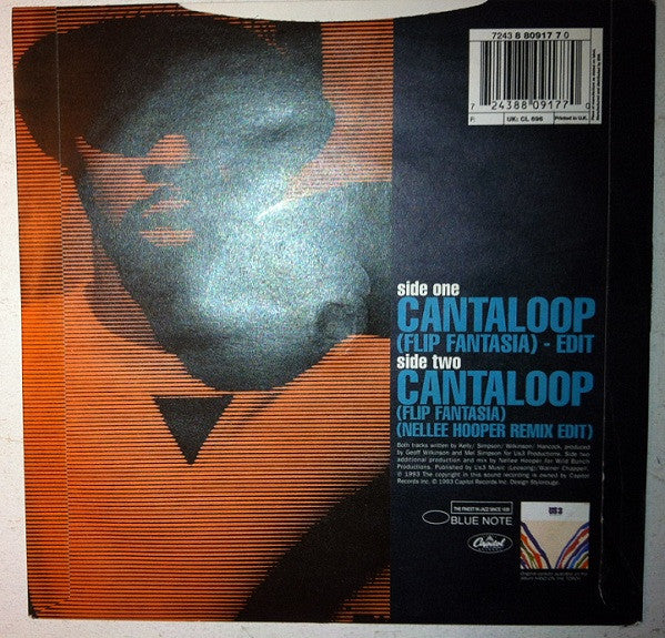 Us3 Featuring Rahsaan* : Cantaloop (Flip Fantasia) (7", Single, RE)