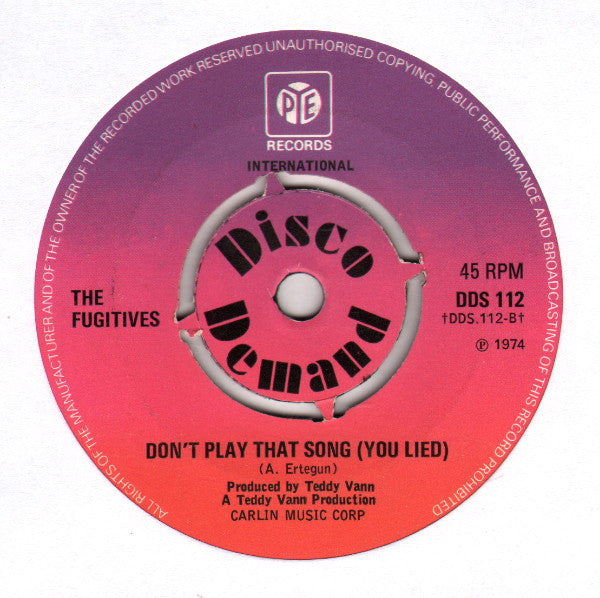 The Fugitives (3) : Human Jungle (7", Single, 4-p)