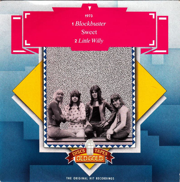 Sweet* : Block Buster / Little Willy (7", Single, RE)