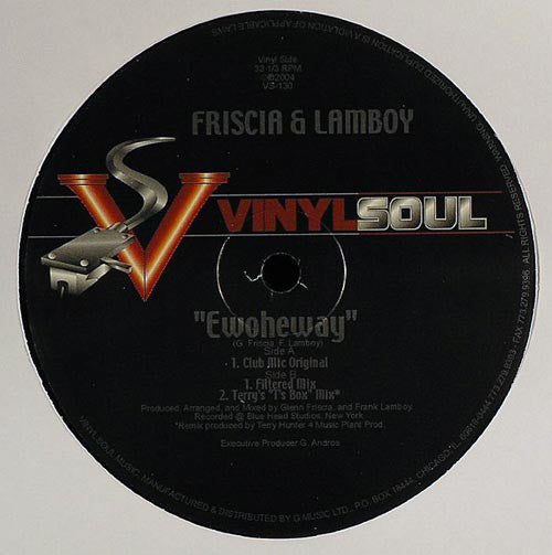 Friscia & Lamboy : Ewoheway (12")