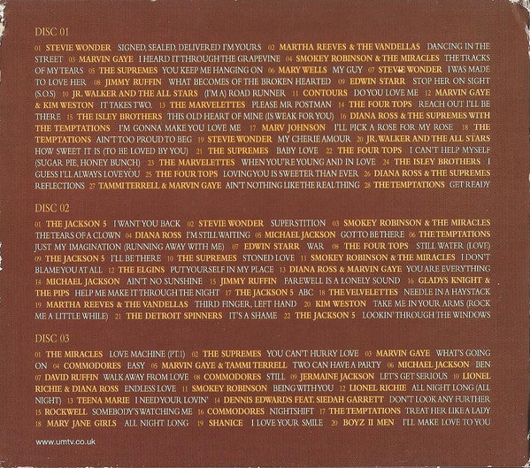 Various : Motown Classics (3xCD, Comp)