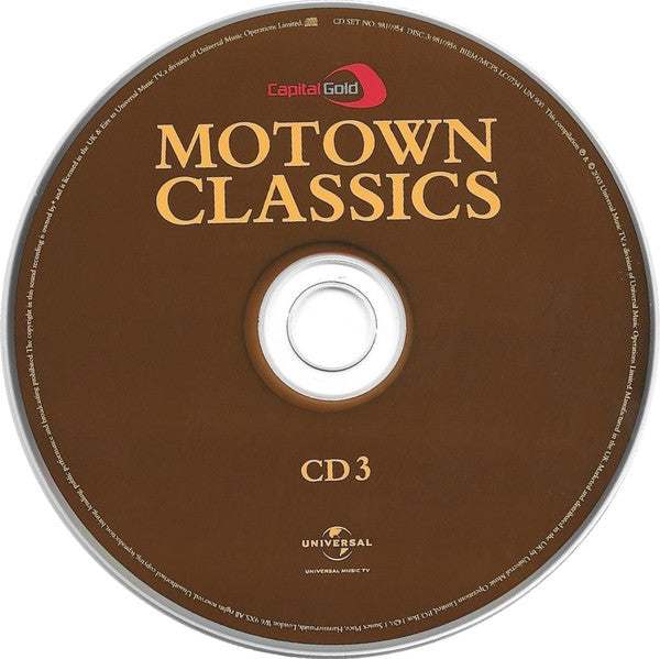 Various : Motown Classics (3xCD, Comp)