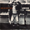 U2 With B.B. King : When Love Comes To Town (7", Single, Sil)