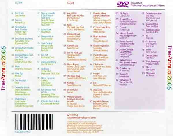 Various : The Annual 2005 (2xCD, Comp, Mixed + DVD, Comp, Mixed, PAL + Box, L)