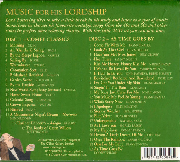 Various : Music For His Lordship (2xCD, Comp)