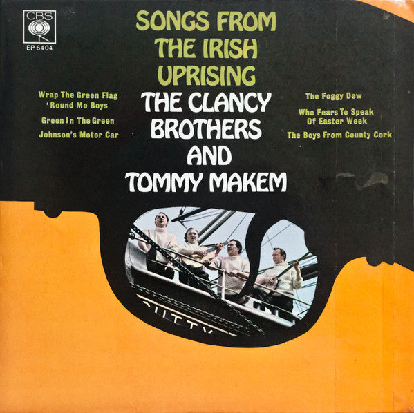 The Clancy Brothers & Tommy Makem : Songs From The Irish Uprising (7", EP)
