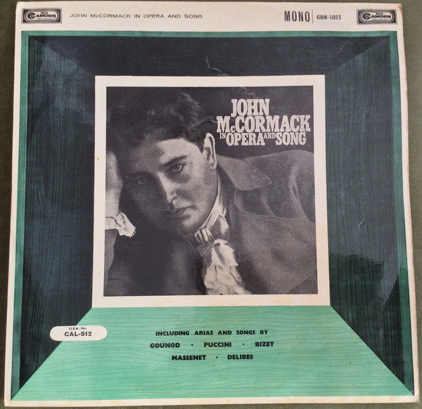 John McCormack (2) : In Opera And Song (LP, Comp, Mono)