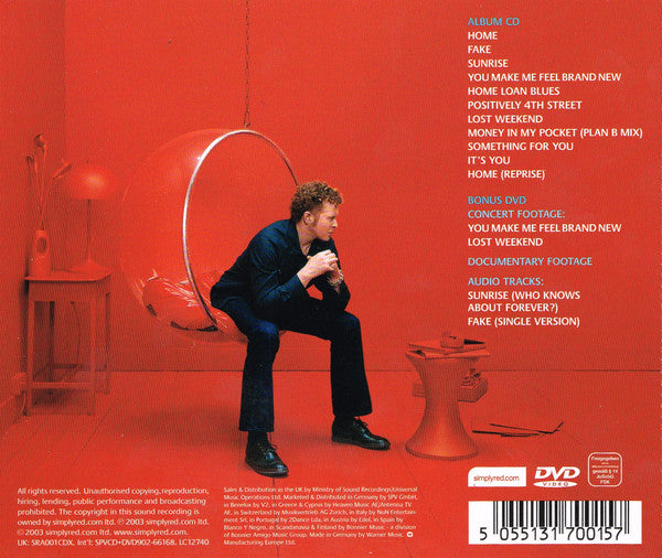 Simply Red : Home (CD, Album, RE + DVD-V + Ltd, Sli)