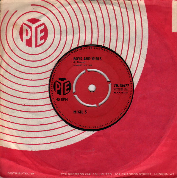 Migil Five : Boys And Girls (7", Single)