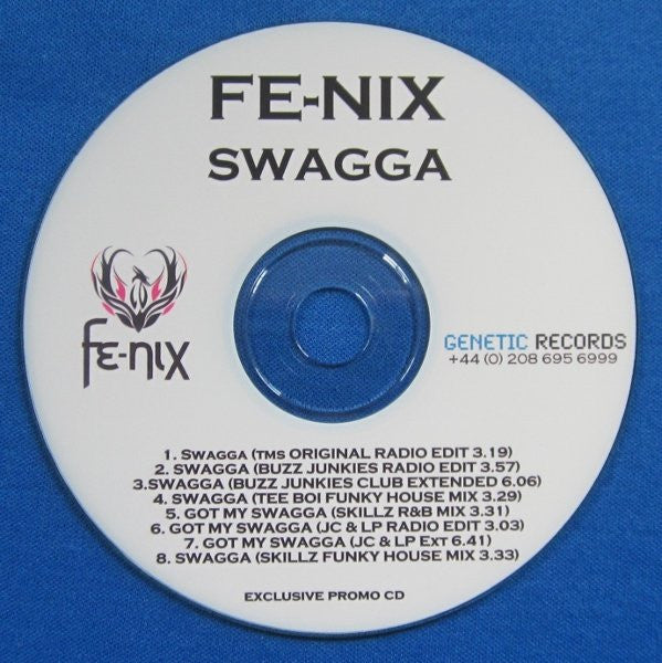 Fe-Nix : Swagga (CDr, Single, Promo)