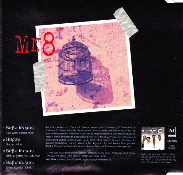 MN8 : Baby It's You (CD, Maxi)