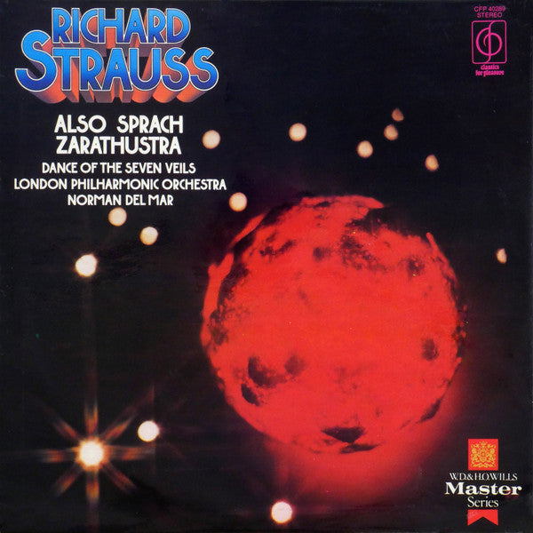 Richard Strauss, London Philharmonic Orchestra, Norman Del Mar : Also Sprach Zarathustra (LP)