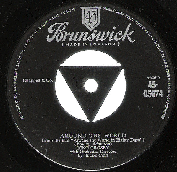 Bing Crosby : Around The World (7")