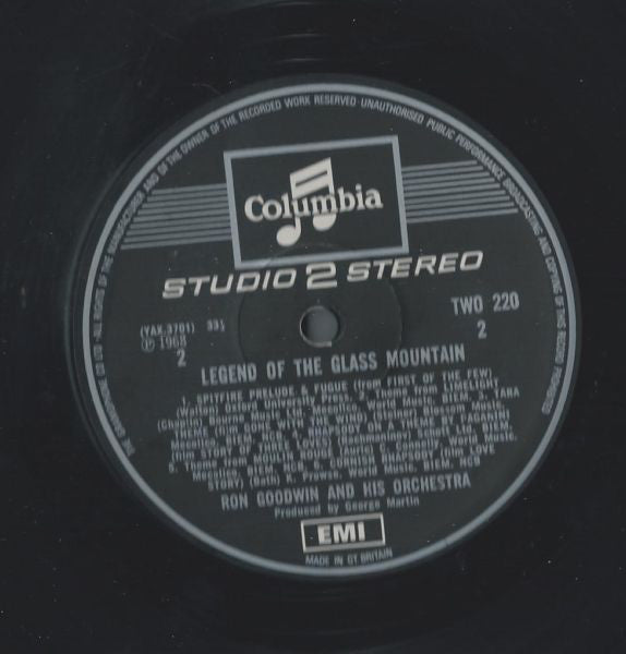 Ron Goodwin And His Orchestra : Legend Of The Glass Mountain (LP, RE)