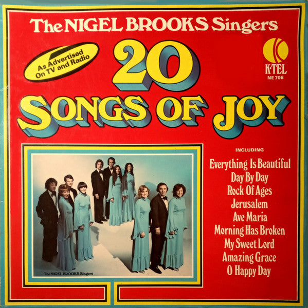The Nigel Brooks Singers : 20 Songs Of Joy (LP)