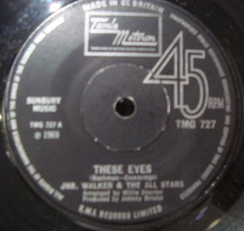 Junior Walker & The All Stars : These Eyes (7", Sol)