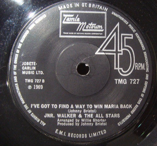 Junior Walker & The All Stars : These Eyes (7", Sol)