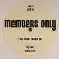 Members Only : The Four Track EP (12", EP, Whi)