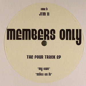 Members Only : The Four Track EP (12", EP, Whi)