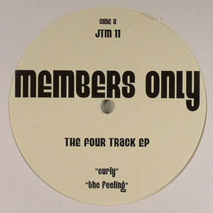 Members Only : The Four Track EP (12", EP, Whi)