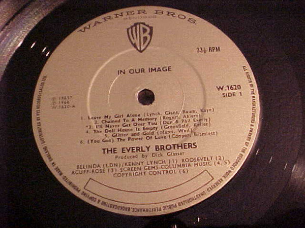 Everly Brothers : In Our Image (LP, Album, Mono)
