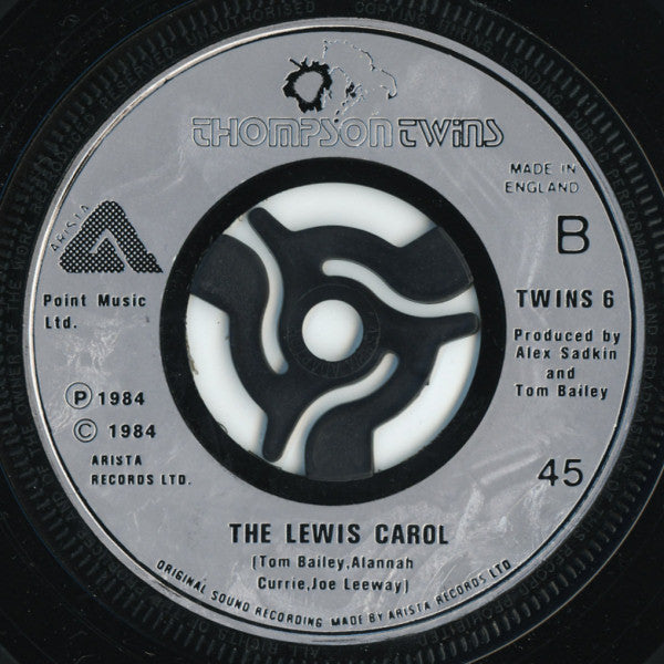 Thompson Twins : Lay Your Hands On Me (7", Single, Sil)