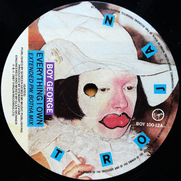 Boy George : Everything I Own (12", Single)