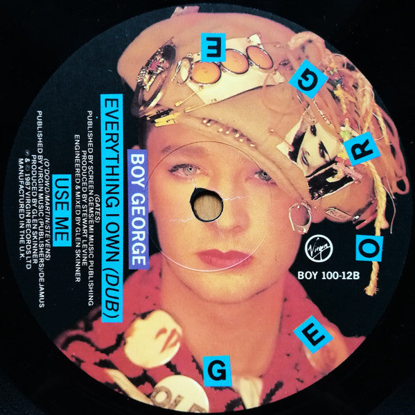 Boy George : Everything I Own (12", Single)