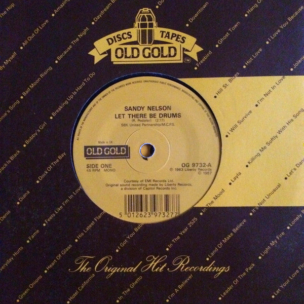 Sandy Nelson : Let There Be Drums / Teen Beat (7", Single, Mono)