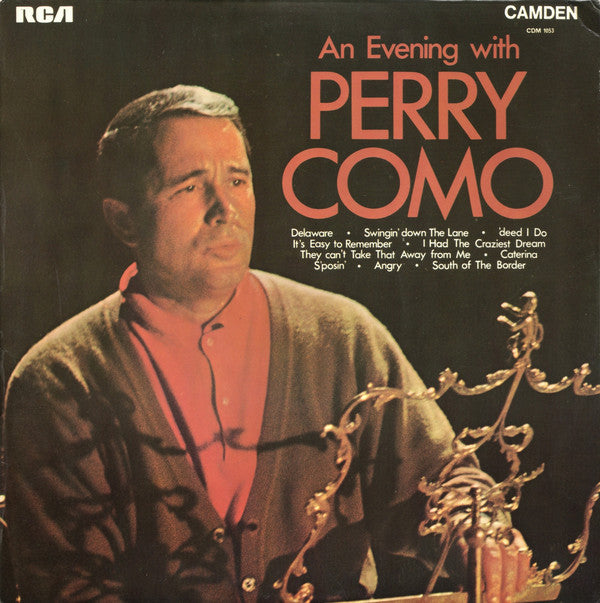 Perry Como : An Evening With Perry Como (LP, Album, Mono)