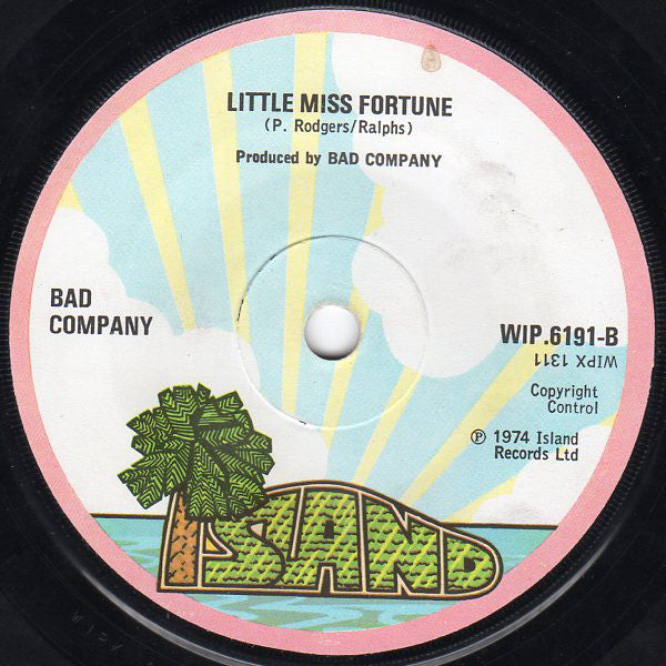 Bad Company (3) : Can't Get Enough (7", Single)