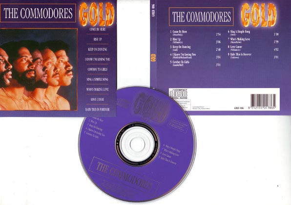 Commodores : Gold (CD, Album, RE)