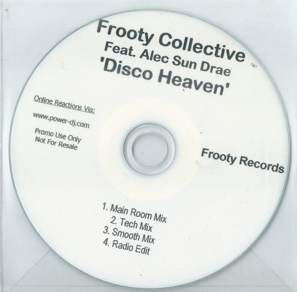 Frooty Collective Feat. Alec Sun Drae : Disco Heaven (CDr, Promo)