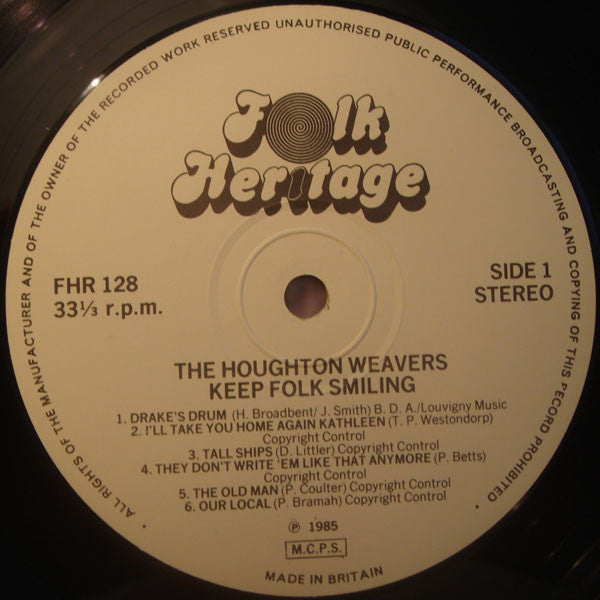 The Houghton Weavers : Keep Folk Smiling (LP)