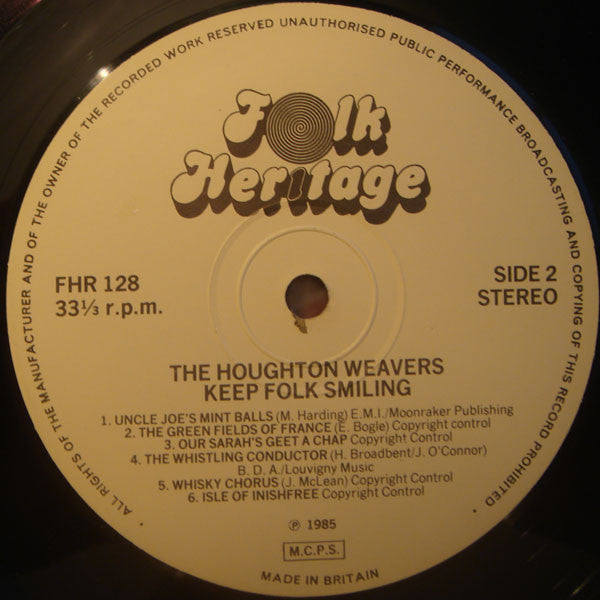 The Houghton Weavers : Keep Folk Smiling (LP)